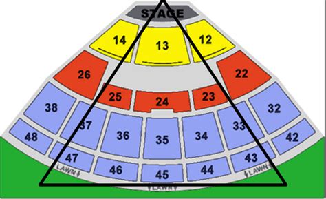 Blossom Pavilion Seating Chart