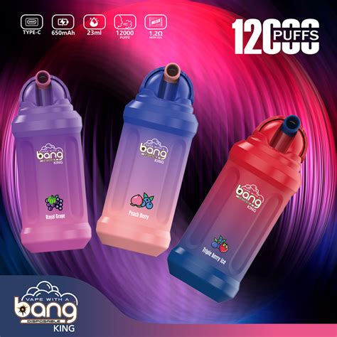 Bang King 25000 Puffs 0 2 3 5 Nicotine Double Warehouser Disposable