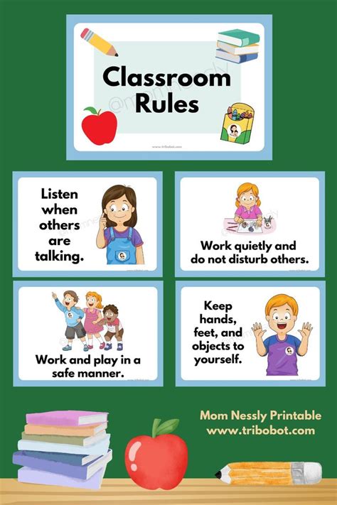 Class Rules Posters in 2024 | Class rules poster, Classroom rules ...