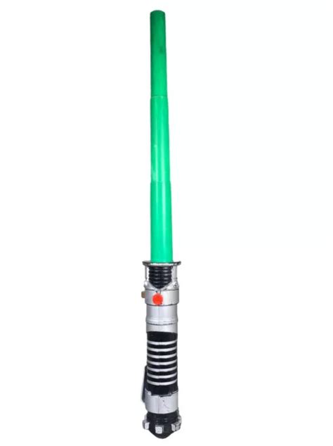 Yoda Luke Skywalker Light Saber Star Wars Flick Out Extendable Green