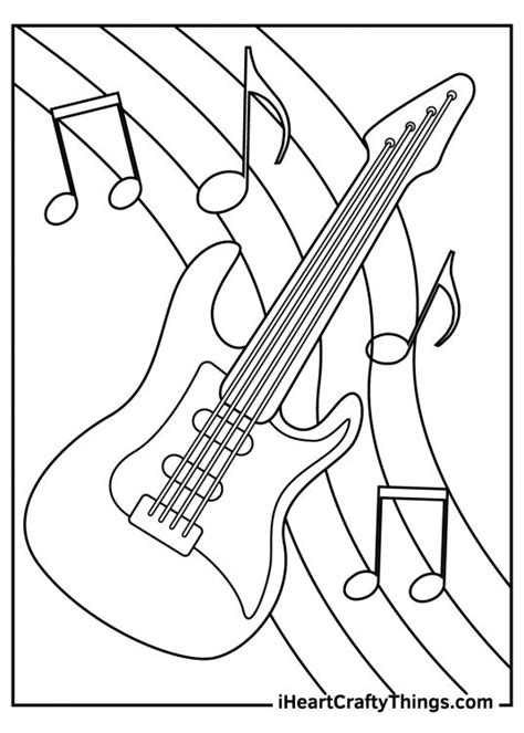 Music Coloring Pages 100 Free Printables