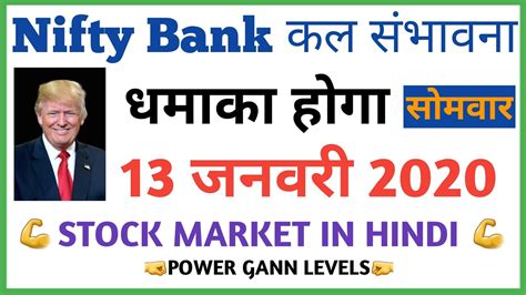 Nifty Bank 13 January 2020 Basics Nifty Bank Option Analysis Price