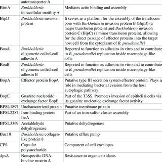 Antigens used in the vaccines covered in this chapter and their ...