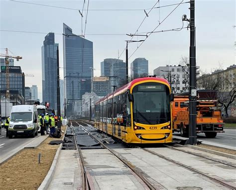 Pierwszy Etap Budowy Tramwaju Na Kasprzaka Zako Czony Rmf