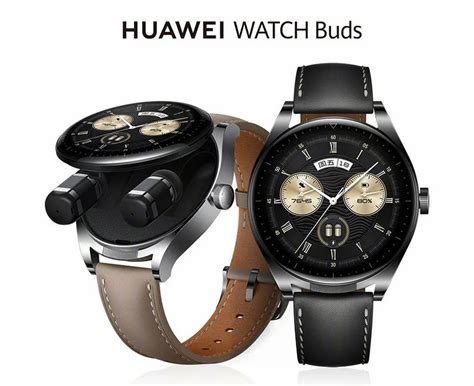 Huawei Watch Buds With Built In Earbuds Launched