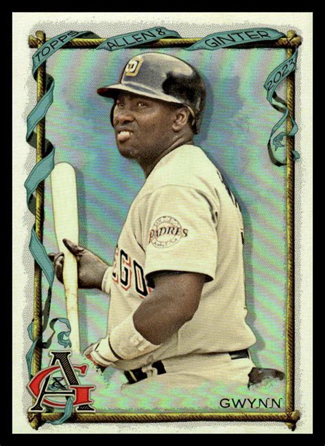 2023 Topps Allen Ginter Tony Gwynn Silver Portrait 100 Padres EBay