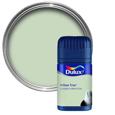 Dulux Colour Willow Tree Matt Emulsion Paint 0.05L Tester Pot | Departments | DIY at B&Q