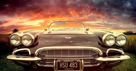 Vintage Corvette Wallpapers Top Free Vintage Corvette Backgrounds Wallpaperaccess