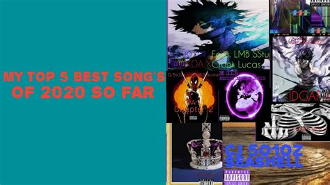 My Top 5 Rap Songs Done By Me In 2020 So Far Youtube