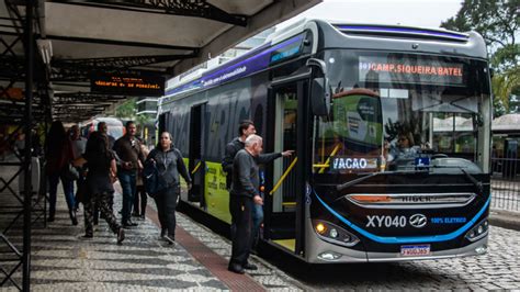 Curitiba Quer Eletrificar 100 Da Frota Do Transporte Coletivo