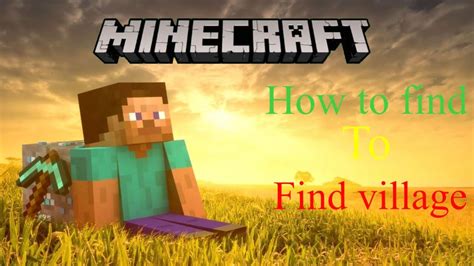 How To Find Village In Minecraft Work Neurogamez Youtube