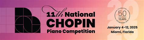 Th National Chopin Piano Competition January Chopin