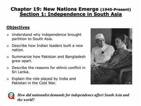 Ppt Chapter 19 New Nations Emerge 1945 Present Section 1