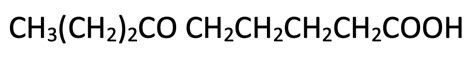 Solved CH3(CH2)2COCHCH2CH2CH2COOH | Chegg.com