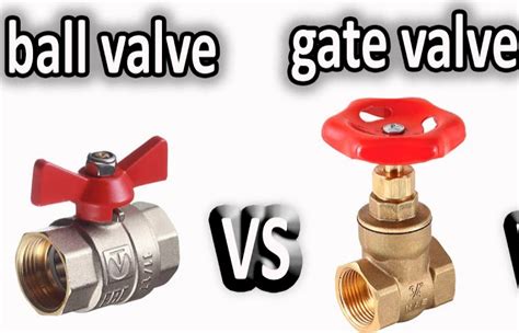 Vanne à bille vs Différence entre les robinets vannes