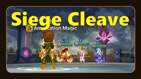 Siege Cleave Summoners War Youtube