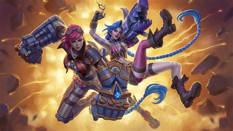 Jinx League Of Legends Splash Art