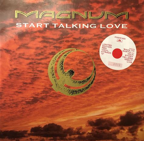 Magnum Start Talking Love Extended Version Uk Limited Edition 4