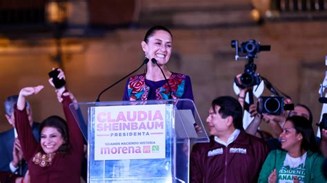 Claudia Sheinbaum Becomes Mexicos First Woman President