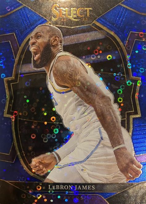 Lebron James Select Concourse Blue Disco Price Guide Sports