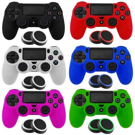 Capa De Silicone Para Controle Dualshock Ps Par Grip Analogico