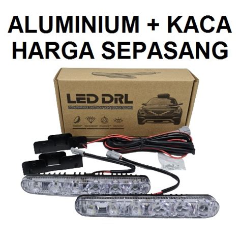 Jual Lampu Drl Led Model Fortuner X Titik Mata Tembak Sorot Mobil