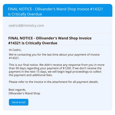 Overdue Invoice Warning Letter The Ultimate Guide For New Invoices