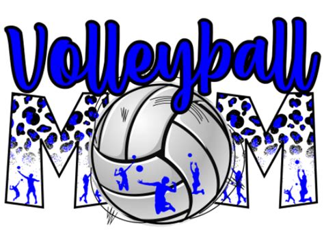 Volleyball Mom Print Sparkle City Apparel Design