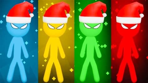 Stickman Party 1234 Player New Year9 Funny Minigames Gameplay NEW