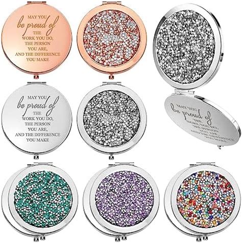 Amazon Qunclay Pcs Inspirational Compact Mirrors Bulk