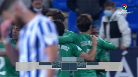 Málaga vs Almería resumen goles y mejores jugadas de LaLiga SmartBank