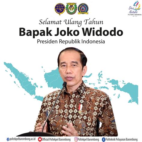 Selamat Ulang Tahun Ke Untuk Presiden Republik Indonesia Bapak Ir