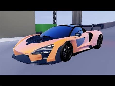 Roblox Mega Mansion Tycoon McLaren Senna YouTube