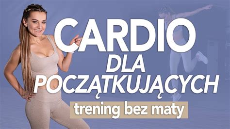 Odchudzający trening CARDIO dla początkujących bez maty proste