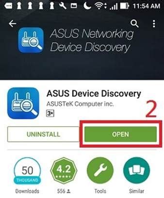 ASUS Device Discovery 如何从Android操作系统装置找到无线路由器的IP地址 官方支持 ASUS 中国