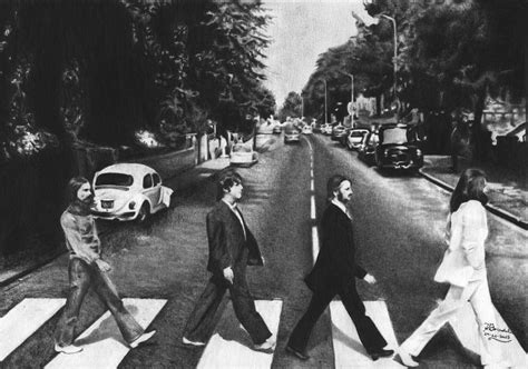 Beatles Abbey Road Wallpaper