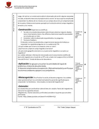 Sesi N Cta Teoria Del Magnetismol Pdf