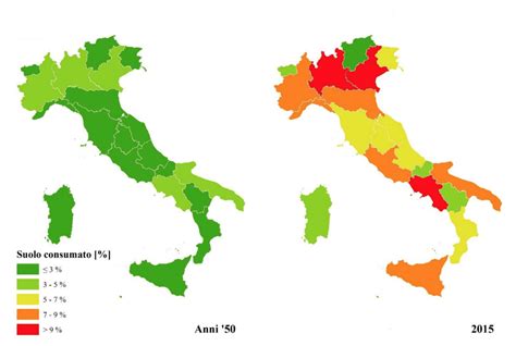 Cementificazione Le Regioni Che Consumano Pi Territorio