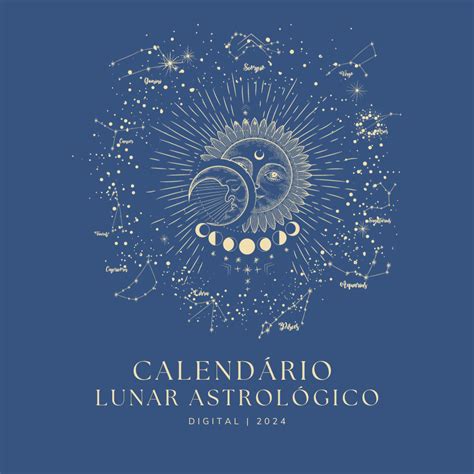 Calendário Lunar Astrológico 2024 Tassiana Vale D Elboux Hotmart