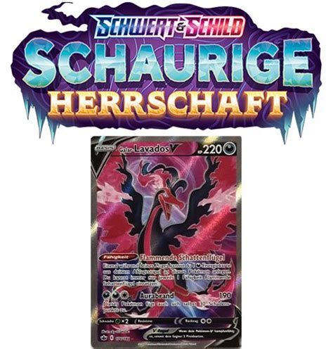 Pok Mon Schaurige Herrschaft Galar Lavados V Fullart Sticker