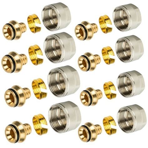 SFC-0020-001620 STOUT Фитинг компрессионный (евроконус) для труб PEX ...