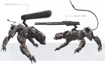 Support Drone Units For Asari Experimental Suit Crying Wolf Fenrir