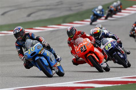 All Honda Moto3 Podium With Kent On Top Step Of The Americas Moto3