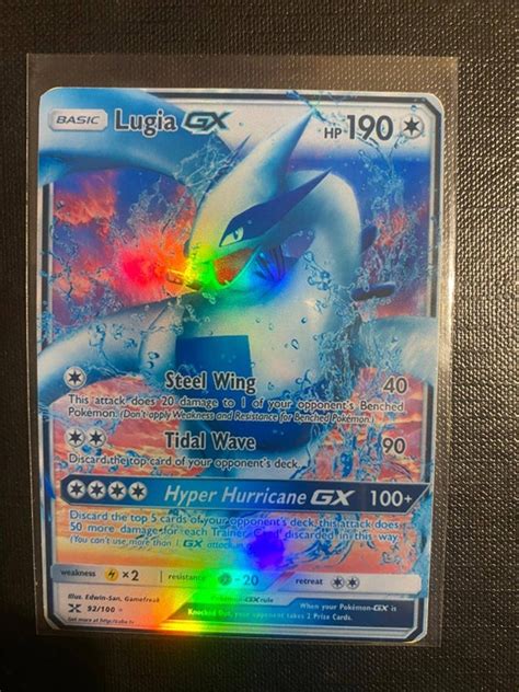 Lugia Ex Card