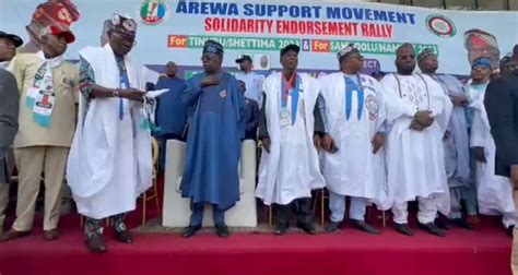 Massive Crowd At Lagos Arewa Endorsement Rally For Apc Pictures