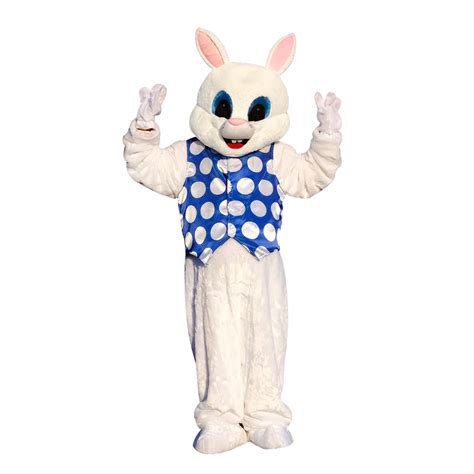 Easter Party Rabbit Costume Bunny Mascot Walking Costume Adult Size ...