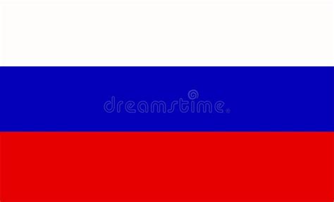 Russia Flag Design Vector stock vector. Illustration of global - 266585782