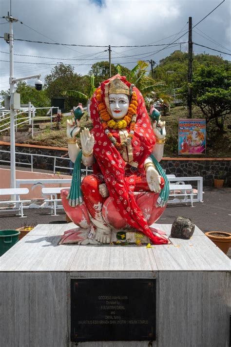 Hindu Deities At The Ganga Talao Temple Grand Bassin Black River