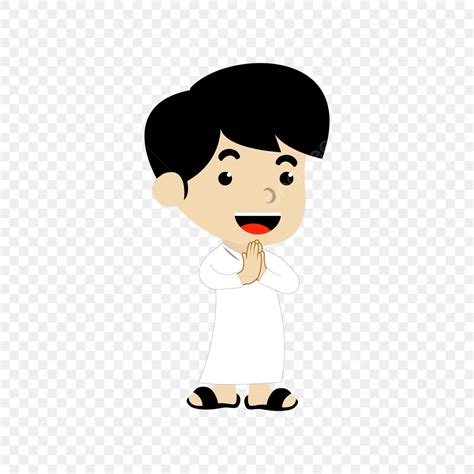 Gambar Kartun Anak Muslim Png Top Gambar