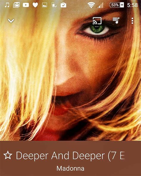 The Deeper I Go Deeperanddeeper Madonna Ghv2 💜 Flickr